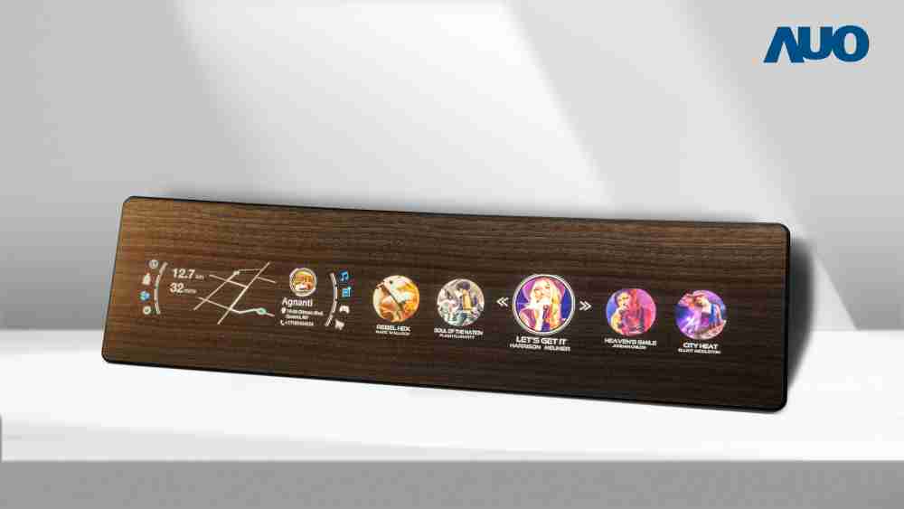 YAXIN111研发全球最高穿透度达80%的AmLED木纹显示器，，，可于使用时呈现高亮度、、、清晰可见的信息，，并在不使用时回归为单纯的饰板，，节能兼具美观