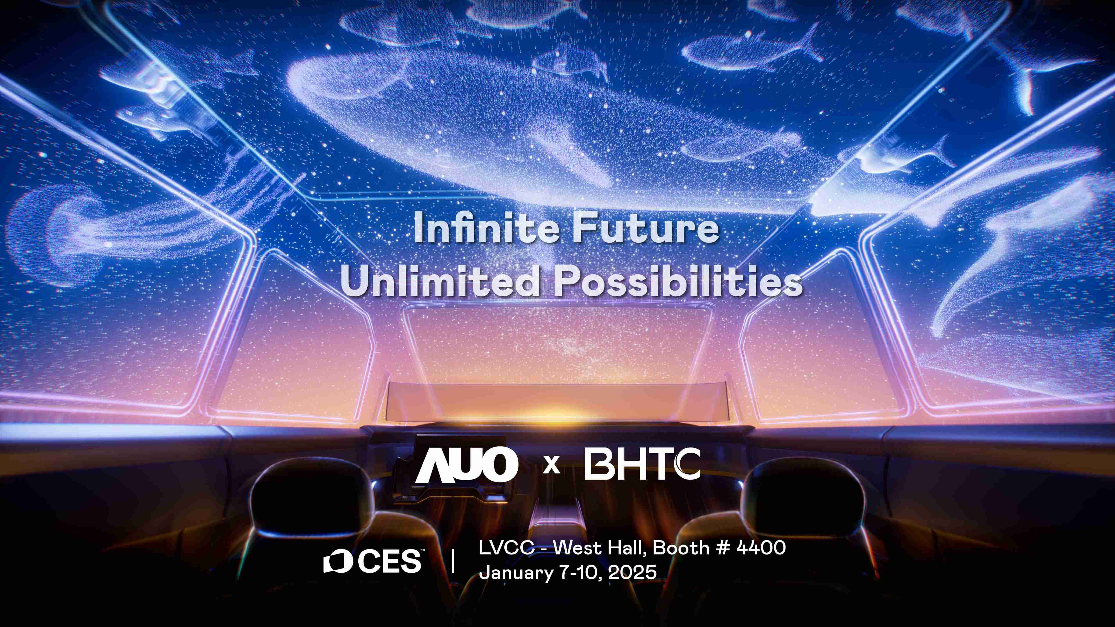 YAXIN111以Infinite Future, Unlimited Possibilies为主题，，联合BHTC于CES 2025扩大规模展出