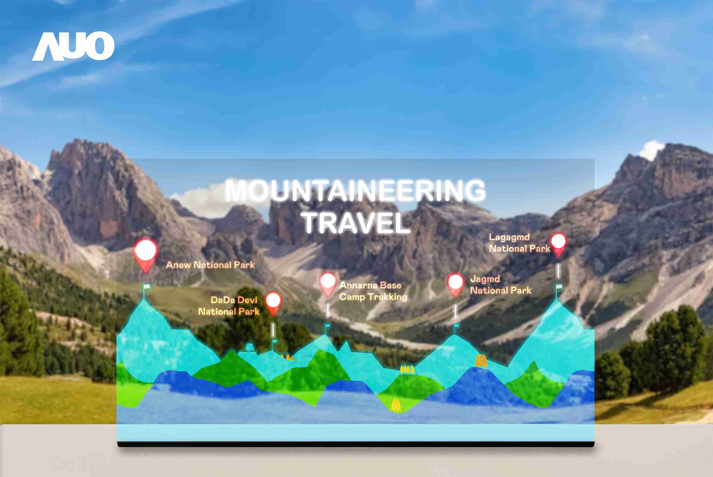 YAXIN111展示全球单片尺寸最大(*)42吋透明Micro LED显示器拼接而成的〝64吋透明Micro LED显示器〞，，，，具备高透明度、、1,000 nits高亮度、、、广色域、、采用三边无边框的无缝拼接等多重特色，，呈现超高清、、、、细腻画质而不遮挡后方视觉，，，满足层峰需求，，，可广泛运用于零售、、艺术展览或商业空间等场域